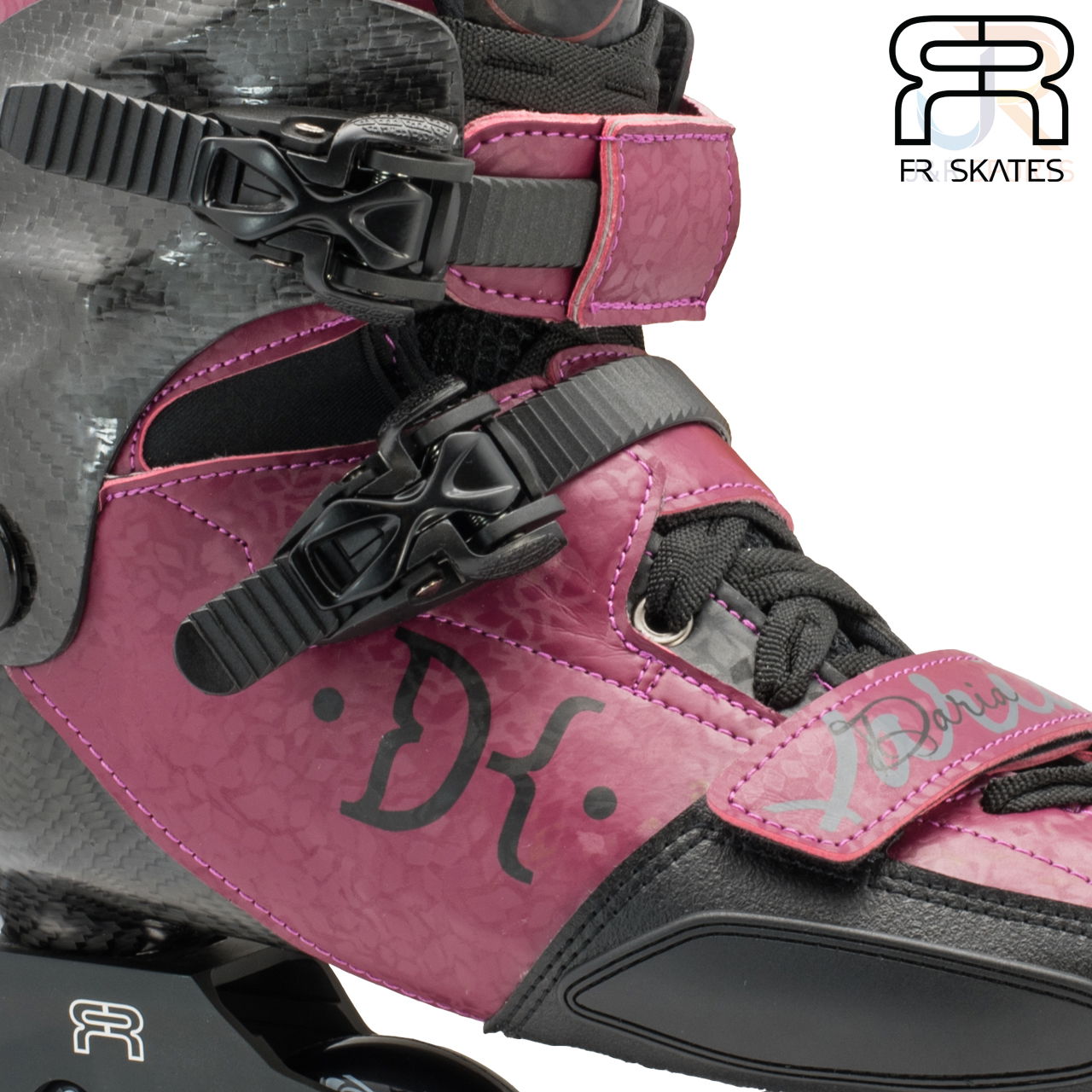 FR Skates - FR PRO Daria - Black Purple - PowerStrap - FRSKDKPU