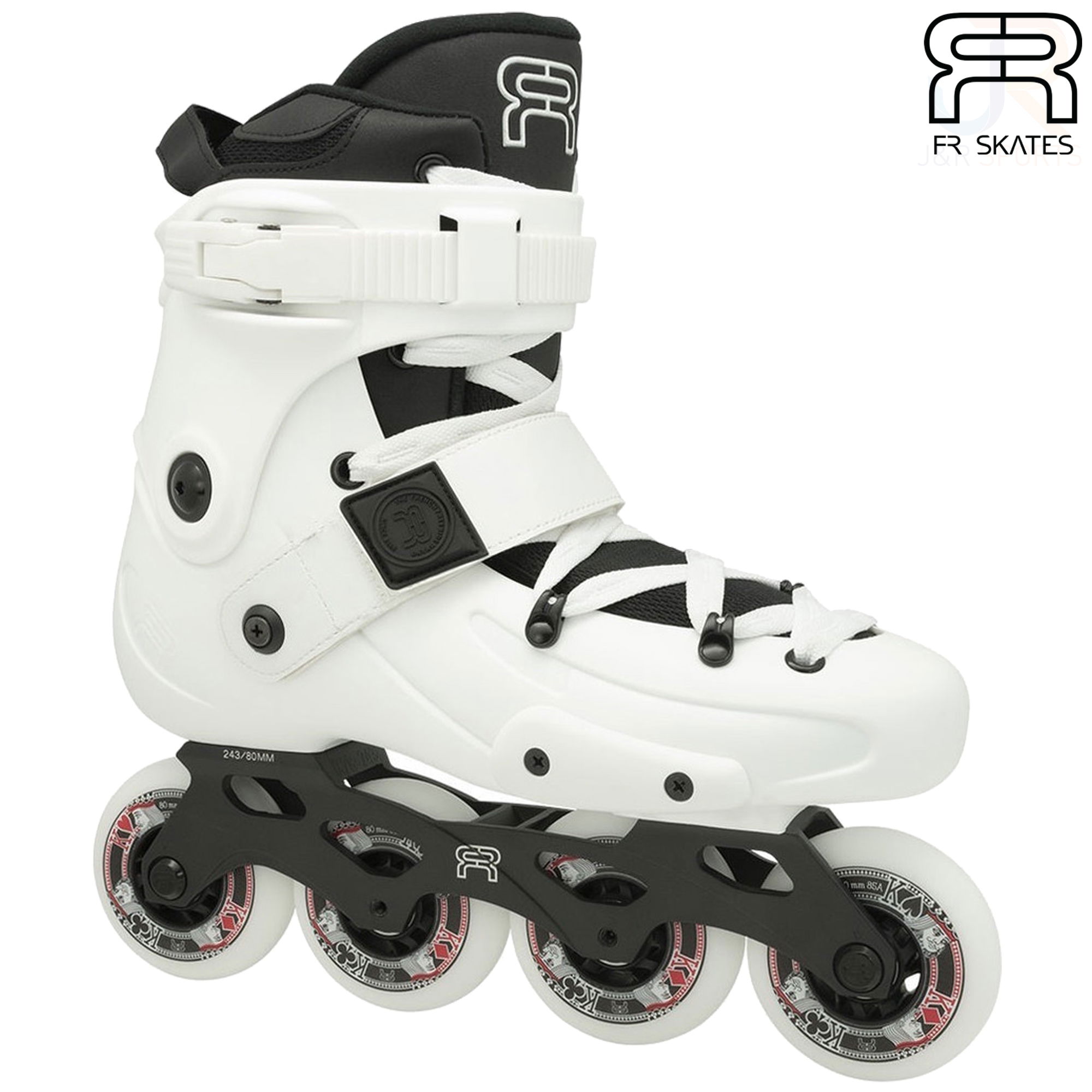 FR X 80 In-Line Skates - White