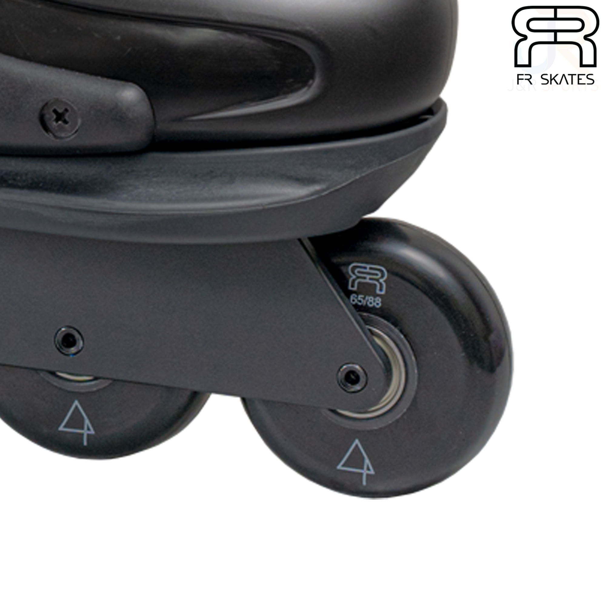 FR UFR AP Street Flat In-Line Skates - Black